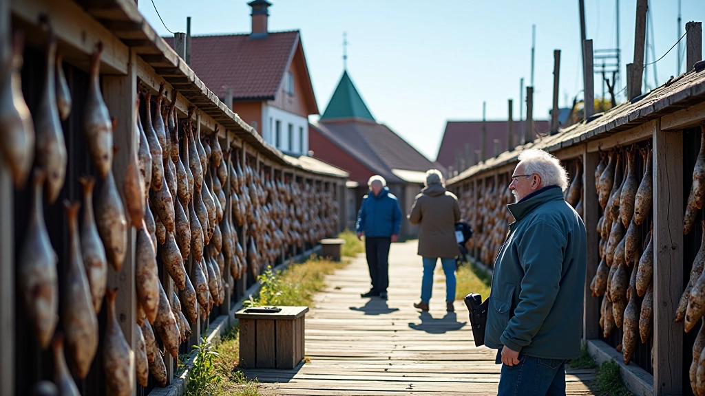 Skultes ostas vēsturiskie zivju būdi